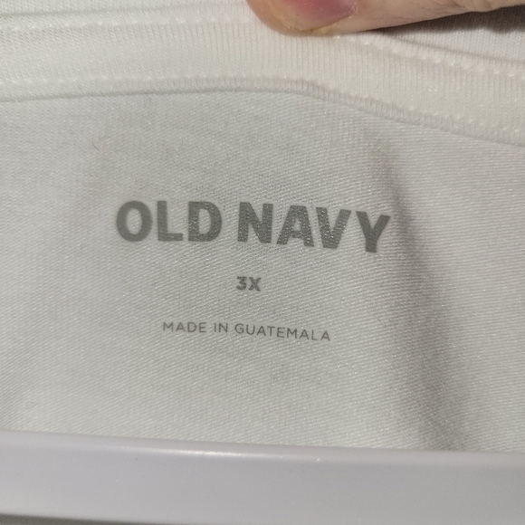 Old Navy Womens 3x white Tshirt - Picture 2 of 6
